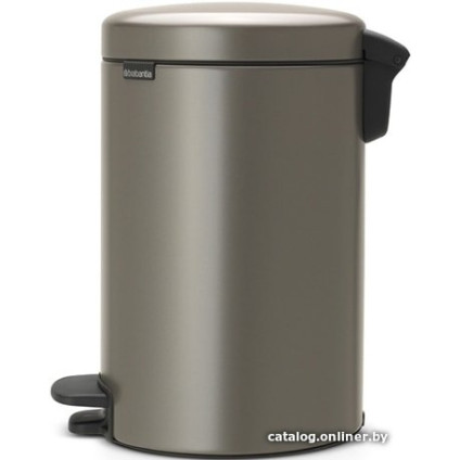 Мусорное ведро Brabantia Pedal Bin NewIcon 12 л (платиновый)