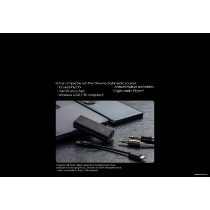 Портативный усилитель Cayin RU6