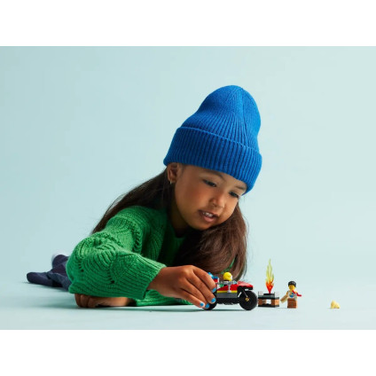 Конструктор LEGO City 60410 Пожарный мотоцикл