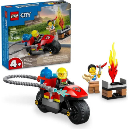 Конструктор LEGO City 60410 Пожарный мотоцикл