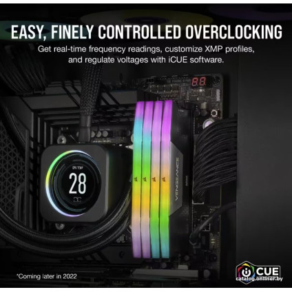 Оперативная память Corsair Vengeance RGB 2x32ГБ DDR5 6000 МГц CMH64GX5M2B6000Z40