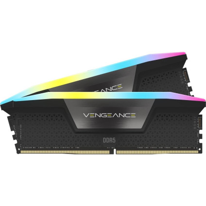 Оперативная память Corsair Vengeance RGB 2x32ГБ DDR5 6000 МГц CMH64GX5M2B6000C30