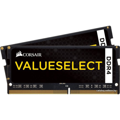 Оперативная память Corsair Value Select 8GB DDR4 SO-DIMM PC4-17000 [CMSO8GX4M1A2133C15]