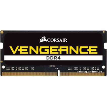 Оперативная память Corsair Vengeance 8GB DDR4 SODIMM PC4-19200 CMSX8GX4M1A2400C16