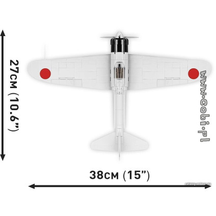 Конструктор Cobi World War II 5729 Mitsubishi A6M2 Zero-Sen