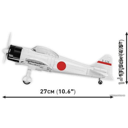 Конструктор Cobi World War II 5729 Mitsubishi A6M2 Zero-Sen