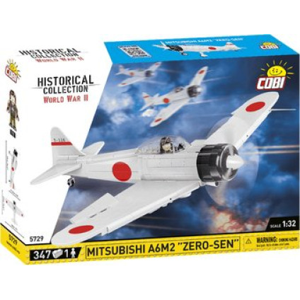 Конструктор Cobi World War II 5729 Mitsubishi A6M2 Zero-Sen