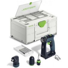 Дрель-шуруповерт Festool CXS 18 577333 (с 1-м АКБ, оснастка, кейс)