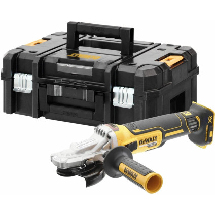 Угловая шлифмашина DeWalt DCG405FNT (без АКБ, кейс)
