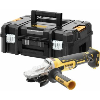 Угловая шлифмашина DeWalt DCG405FNT (без АКБ, кейс)