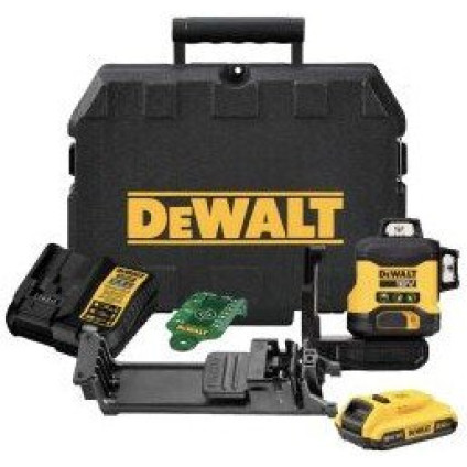 Лазерный нивелир DeWalt DCLE34031D1 (с 1-им АКБ, кейс)