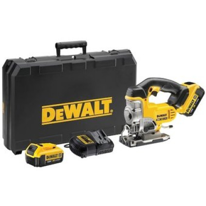 Электролобзик DeWalt DCS331M2 (с 2-мя АКБ, кейс)