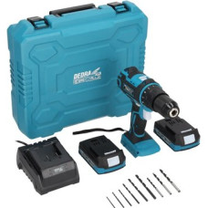 Ударная дрель-шуруповерт Dedra DED7030A02 (с 2-мя АКБ, кейс)