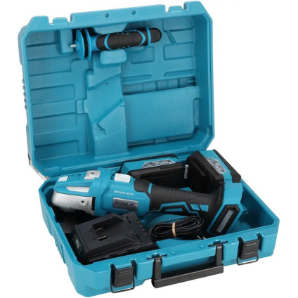 Угловая шлифмашина Dedra DED7030A10 (с 2-мя АКБ, кейс)