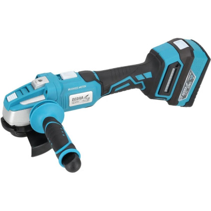 Угловая шлифмашина Dedra DED7030A10 (с 2-мя АКБ, кейс)