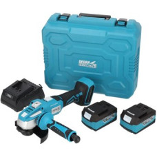Угловая шлифмашина Dedra DED7030A10 (с 2-мя АКБ, кейс)