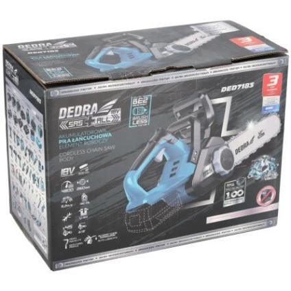 Аккумуляторная пила Dedra DED7183 (без АКБ)