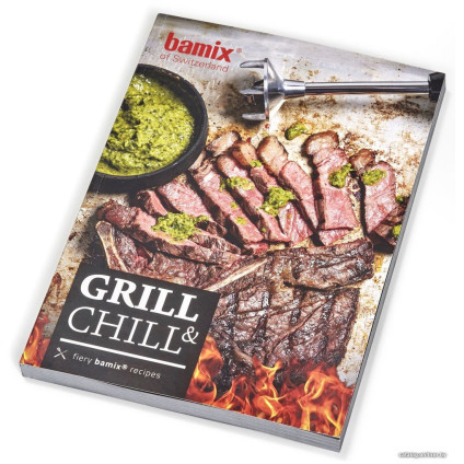 Погружной блендер Bamix DeLuxe M200 BBQ (черный)