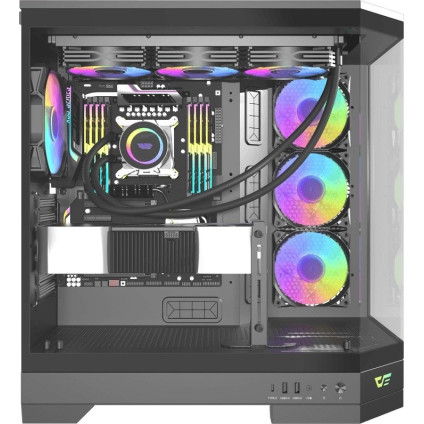 Корпус dark Flash DQX90 (черный)