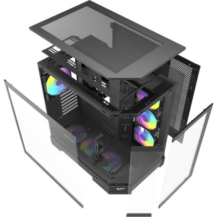 Корпус dark Flash DQX90 (черный)