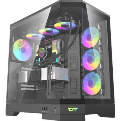 Корпус dark Flash DQX90 (черный)