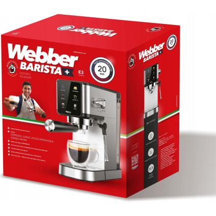 Рожковая кофеварка Webber E3 Cartago