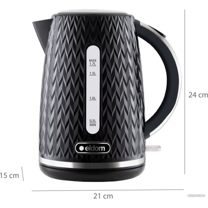 Электрический чайник Eldom C260 Nelo (черный)