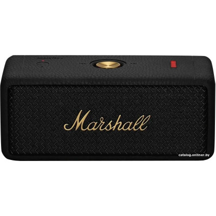 Беспроводная колонка Marshall Emberton II (черный/латунь)