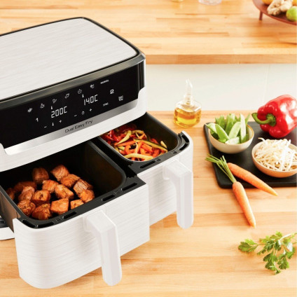 Аэрогриль (аэрофритюрница) Tefal Dual Easy Fry & Grill EY901AE0