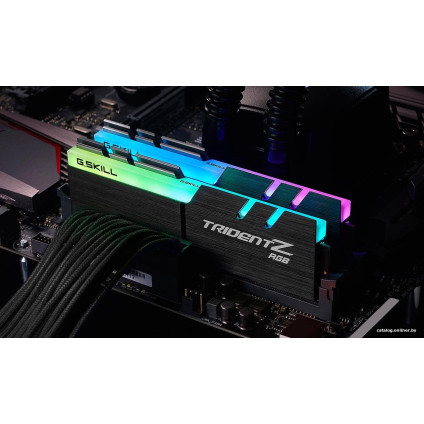 Оперативная память G.Skill Trident Z RGB 2x32GB DDR4 PC4-25600 F4-3200C16D-64GTZR