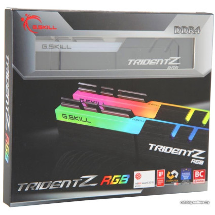 Оперативная память G.Skill Trident Z RGB 2x32GB DDR4 PC4-25600 F4-3200C16D-64GTZR
