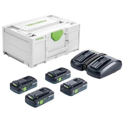 Аккумулятор с зарядным устройством Festool 577104 (18В/4x4 Ач + 18В)