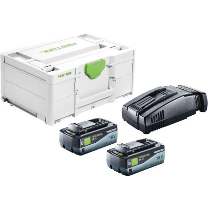 Аккумулятор с зарядным устройством Festool SYS 18V SCA16 (18В/2x8 Ач)