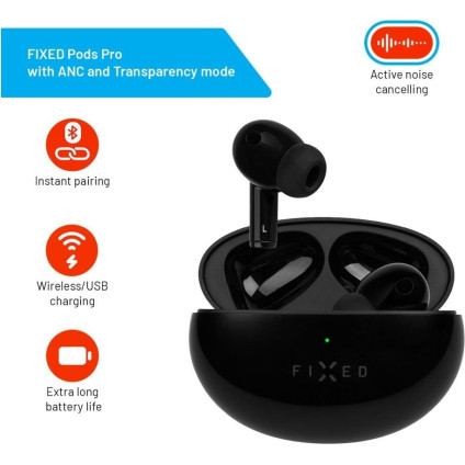 Наушники Fixed Pods Pro (черный)
