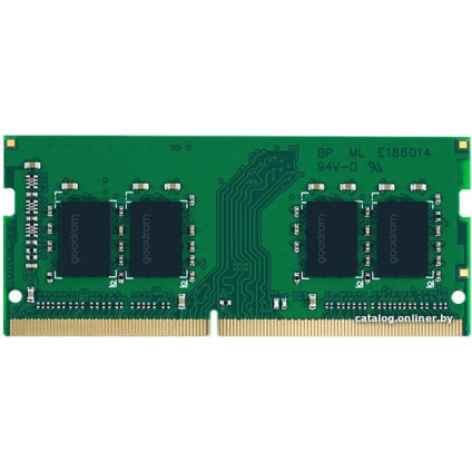 Оперативная память GOODRAM 8GB DDR4 SODIMM PC4-25600 GR3200S464L22S/8G