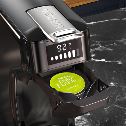 Капсульная кофеварка Hibrew H1B (черный)