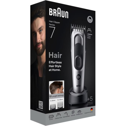 Машинка для стрижки волос Braun HC7590