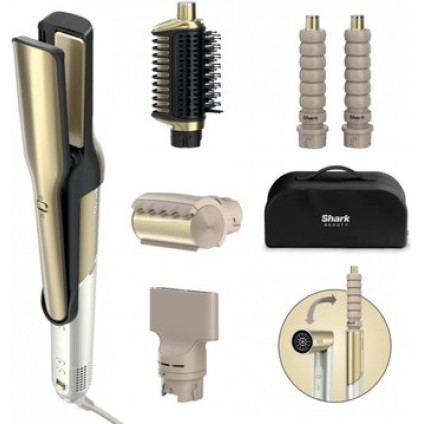 Фен-стайлер Shark Glam Sleek Straight Waves & Curls Multi-styler HD6051SEU