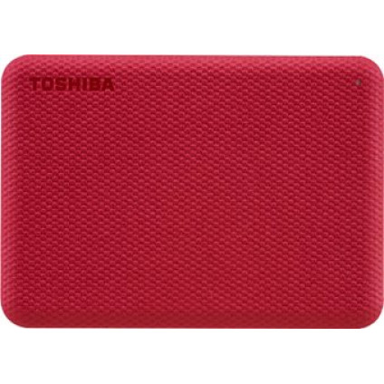 Внешний накопитель Toshiba Canvio Advance 1TB HDTCA10ER3AA (красный)