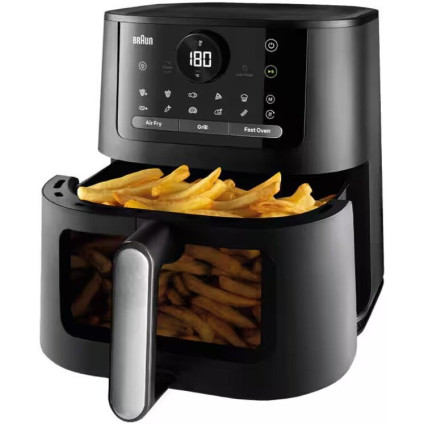 Аэрогриль (аэрофритюрница) Braun MultiFry 5 Air Fryer 3-i-n1 HF5075IBK