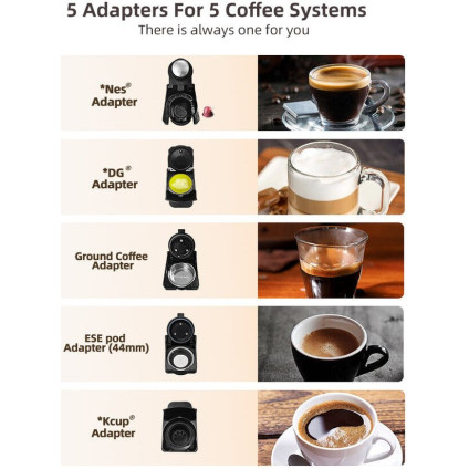 Капсульная кофеварка Hibrew H2B (белый)