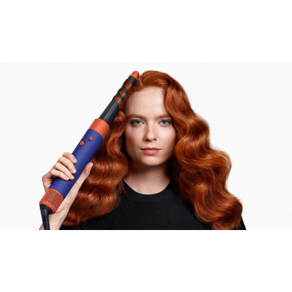 Фен-стайлер Dyson Airwrap Complete Long HS08 i.d. (с переходником на евровилку, синие румяна/топаз)