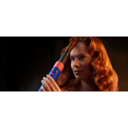 Фен-стайлер Dyson Airwrap Complete Long HS08 i.d. (с переходником на евровилку, синие румяна/топаз)