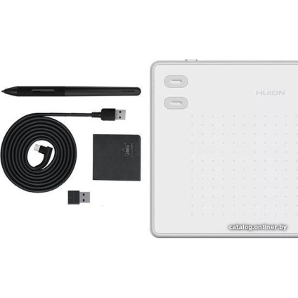 Графический планшет Huion Inspiroy RTE-100 (белый)