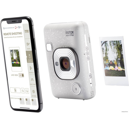 Фотоаппарат Fujifilm Instax mini LiPlay (белый)