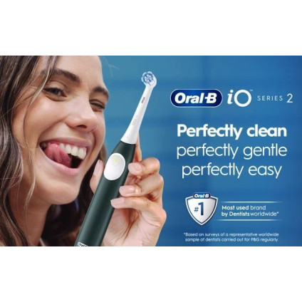 Электрическая зубная щетка Oral-B iO2 Electric Toothbrush with Travel Case (Night Black)