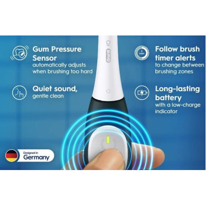 Электрическая зубная щетка Oral-B iO2 Electric Toothbrush with Travel Case (Night Black)
