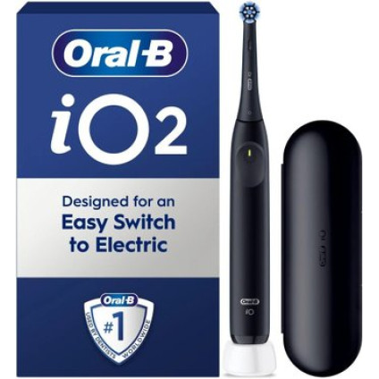 Электрическая зубная щетка Oral-B iO2 Electric Toothbrush with Travel Case (Night Black)