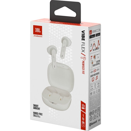 Наушники JBL Vibe Flex (белый)