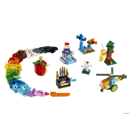 Набор деталей LEGO Classic 11019 Кубики и функции